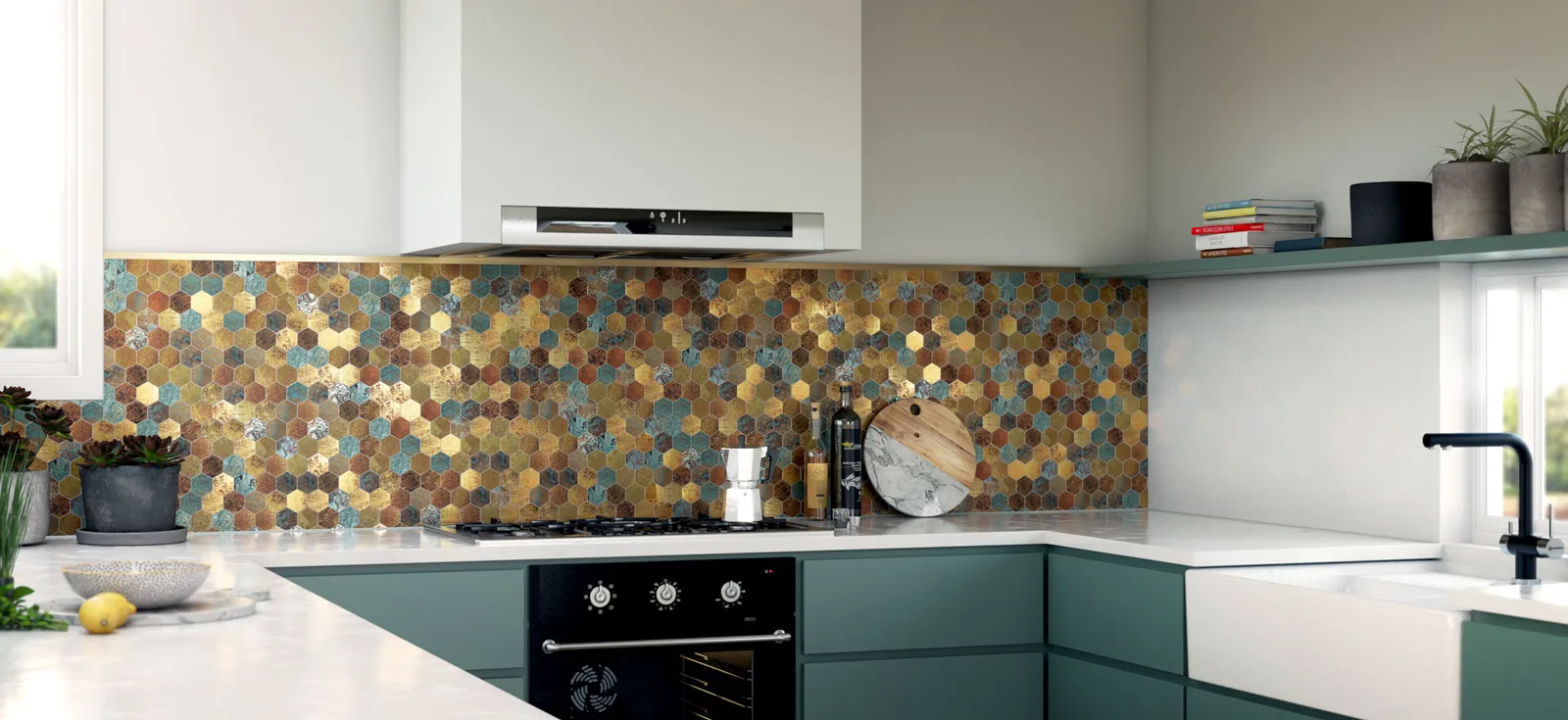 Hexagon Rusty